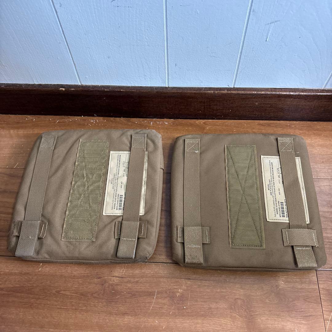 米軍　実物　IMTV SIDE PLATE POCKET ソフトアーマー入り　①