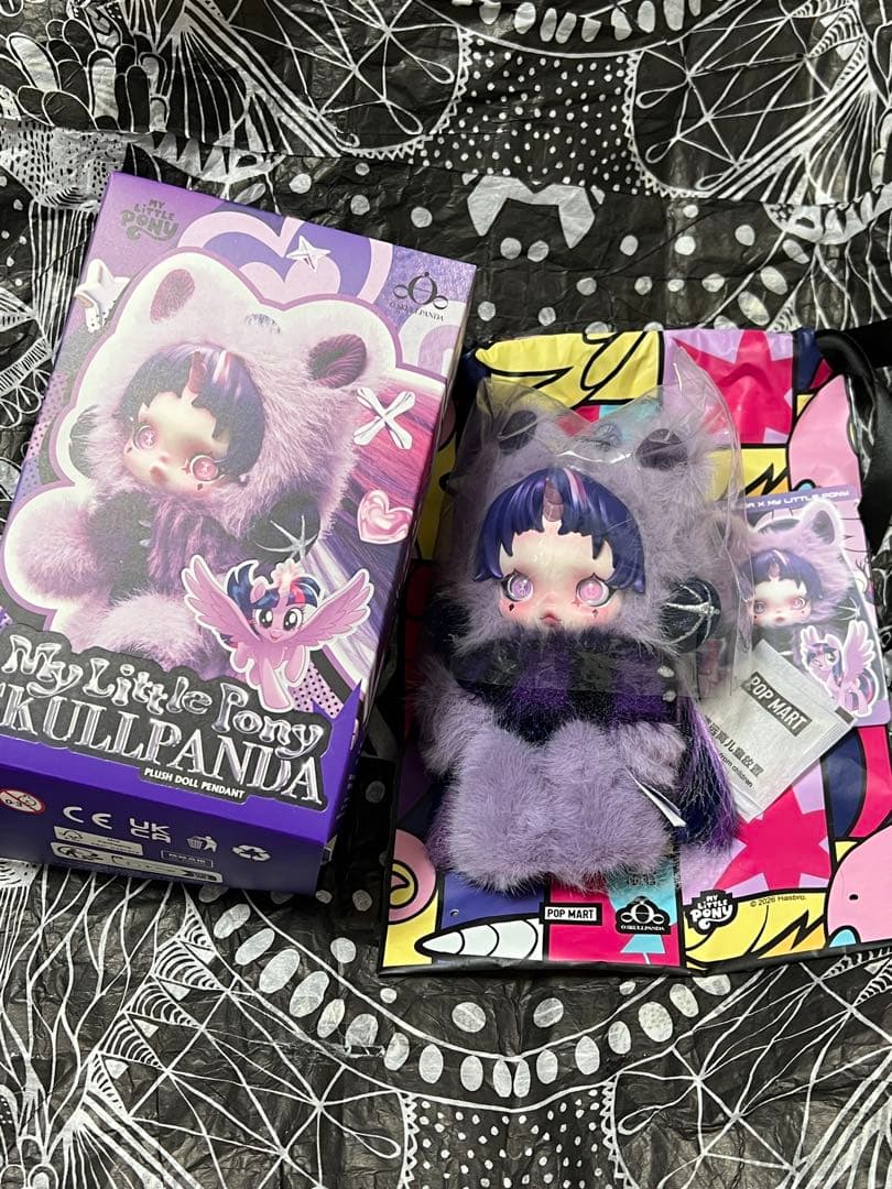 POPMART SKULLPANDA マイリトルポニー　ぬいぐるみ