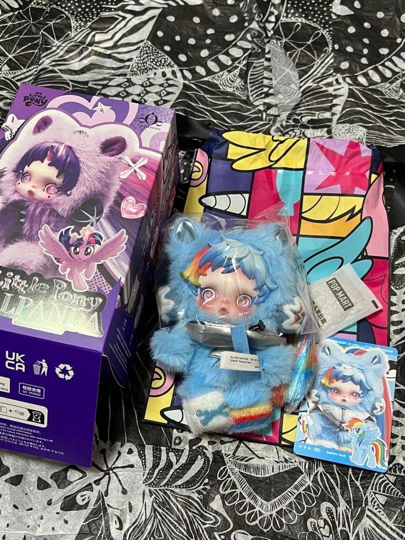 POPMART SKULLPANDA マイリトルポニー　ぬいぐるみ