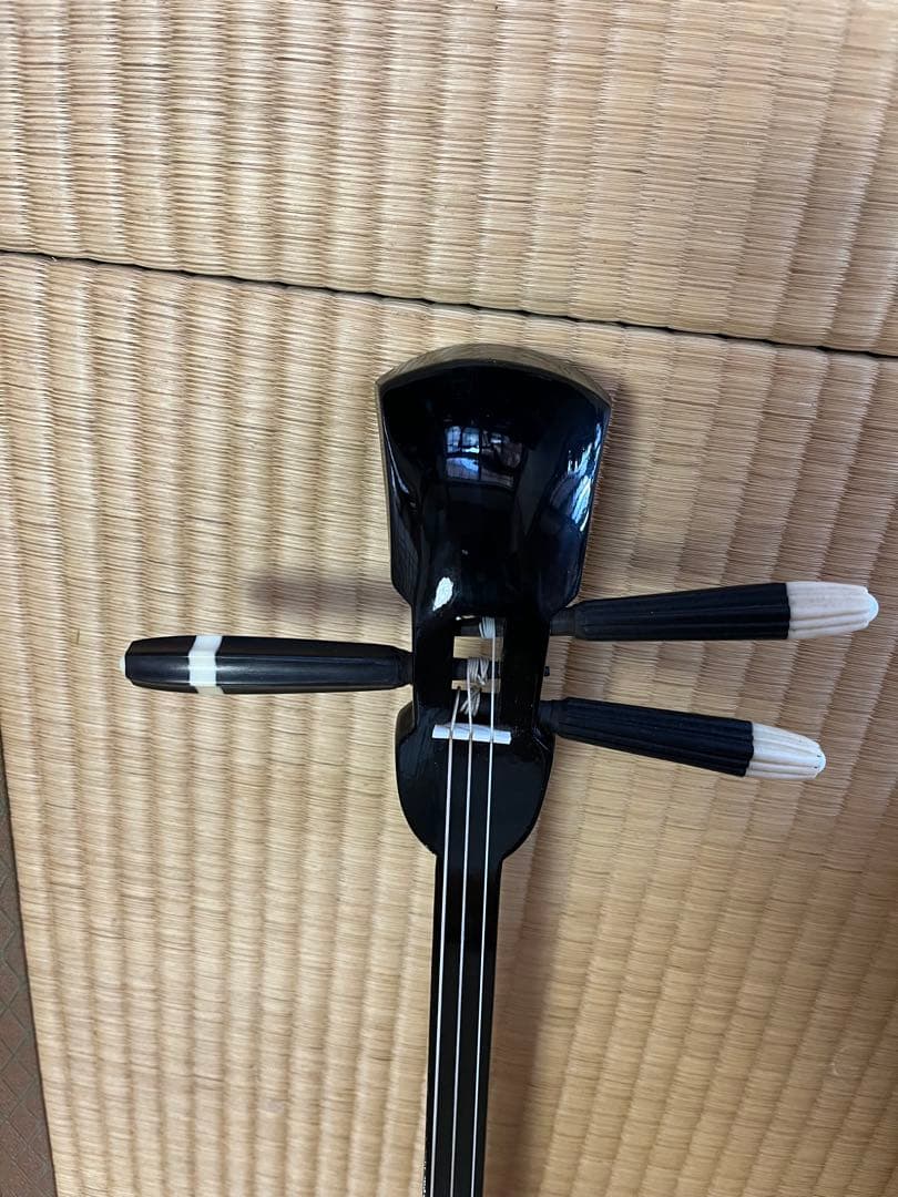 三線本体 ヘビ皮 強化張？