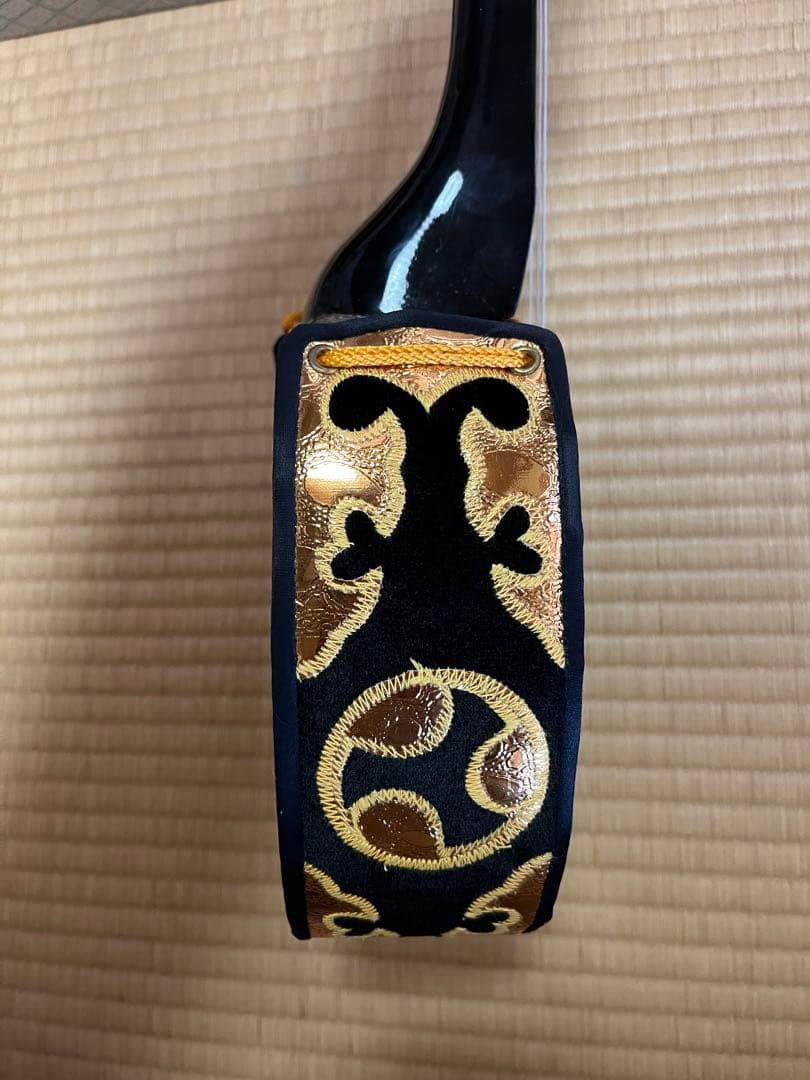 三線本体 ヘビ皮 強化張？