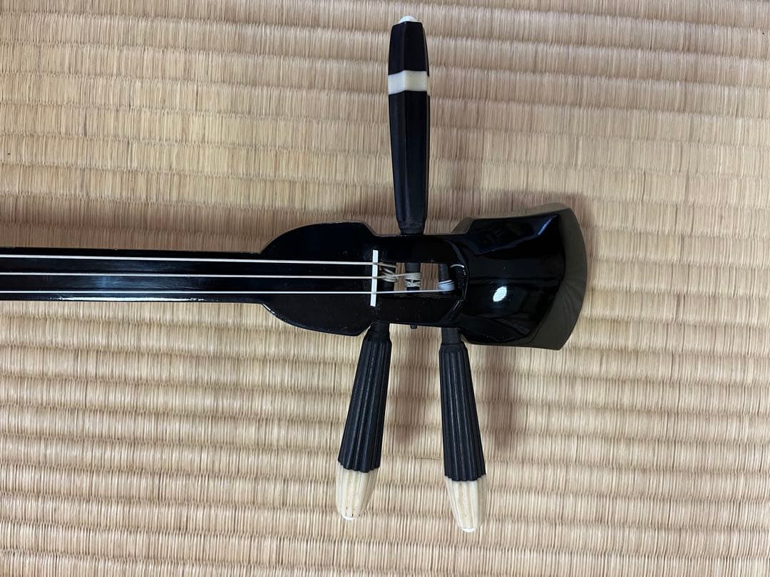 三線本体 ヘビ皮 強化張？