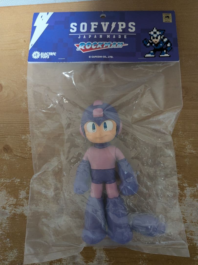ELECTRIC TOYS SOFVIPS ロックマン シャドーブレード ソフビ