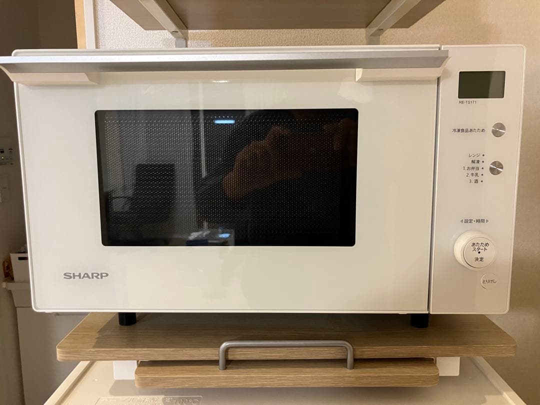 【美品】SHARP 電子レンジ　RE-TS171-W 2023年製