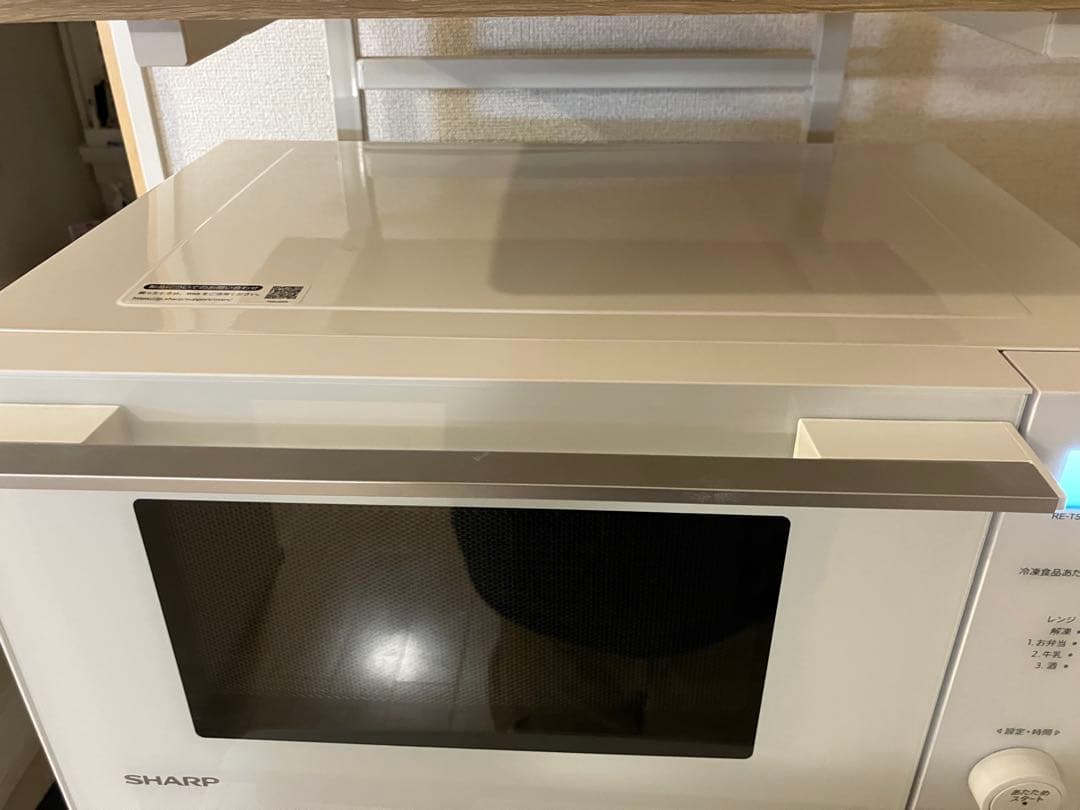 【美品】SHARP 電子レンジ　RE-TS171-W 2023年製