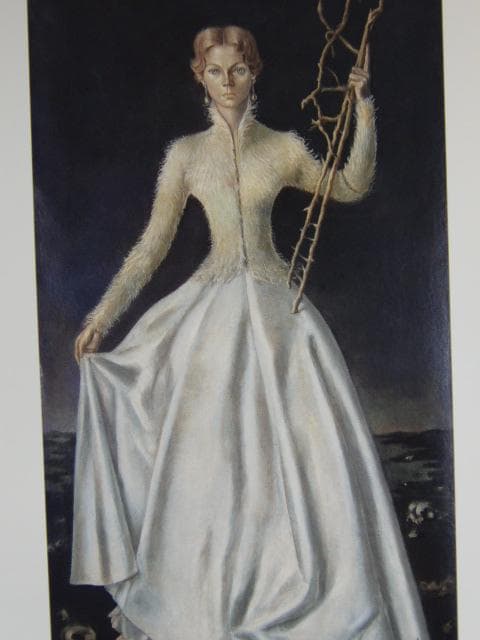 レオノール・フィニ「妖精、ジョイ・ブラウンの肖像」、希少画集より