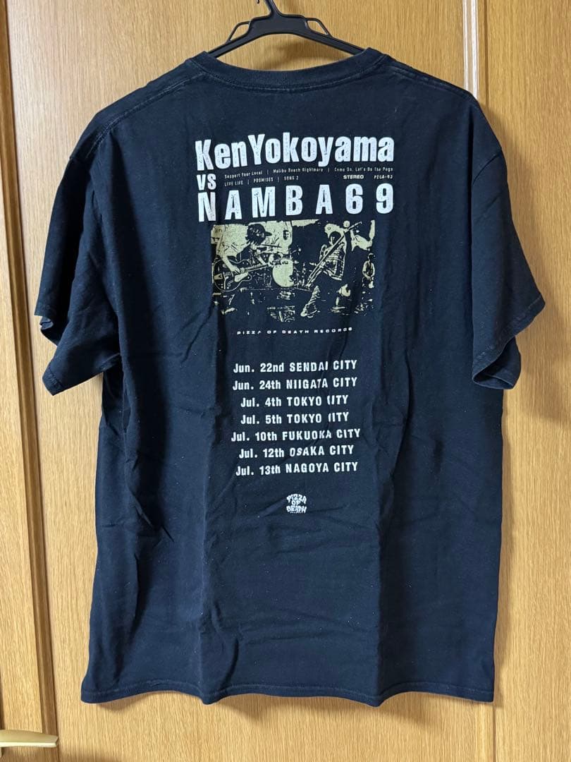 Ken Yokoyama vs NAMBA 69 ツアーTシャツ　Lサイズ