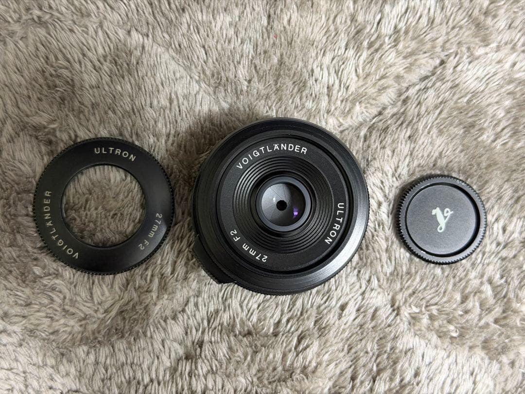 ば*ー様 フォクトレンダー ウルトロン27mm F2 Xマウント