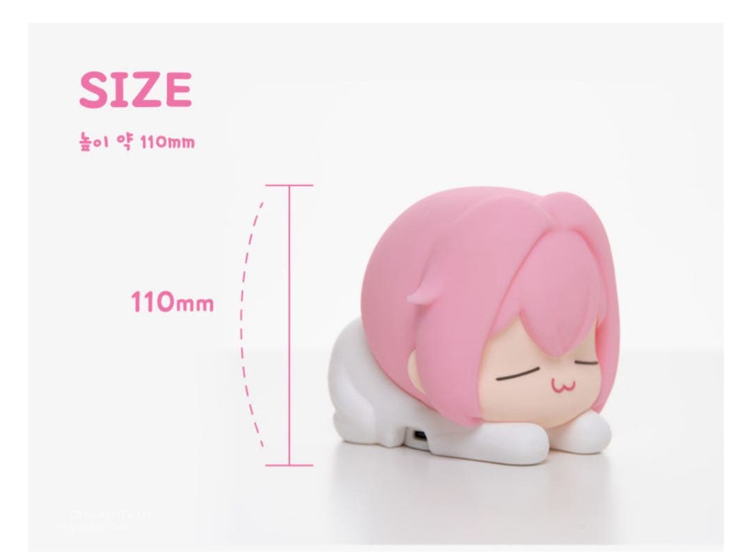 【海外限定】勝利の女神NIKKE ニケ DORO ドロ ムードライト　USB充電