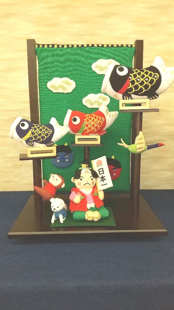 鯉のぼりと桃太郎