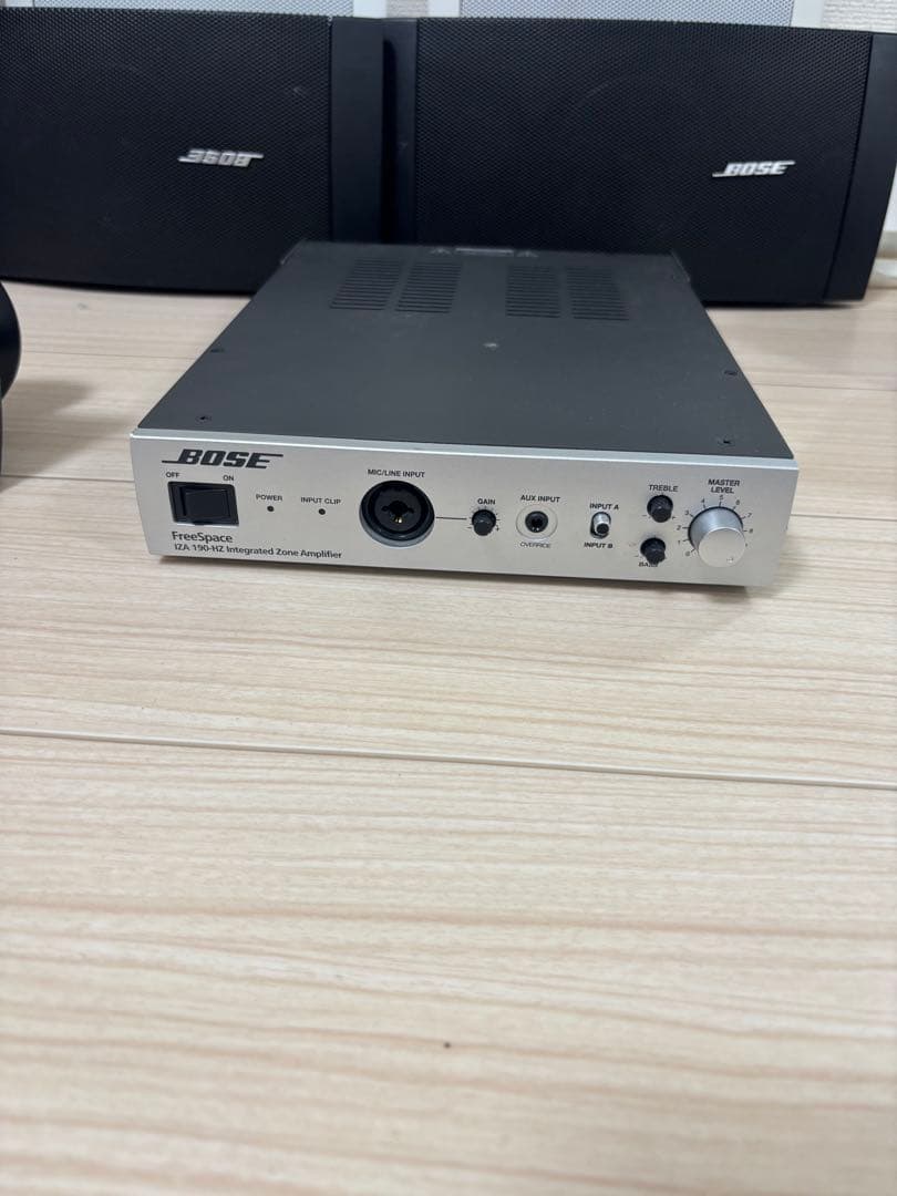 Bose free space Iza190-hz とスピーカーセット