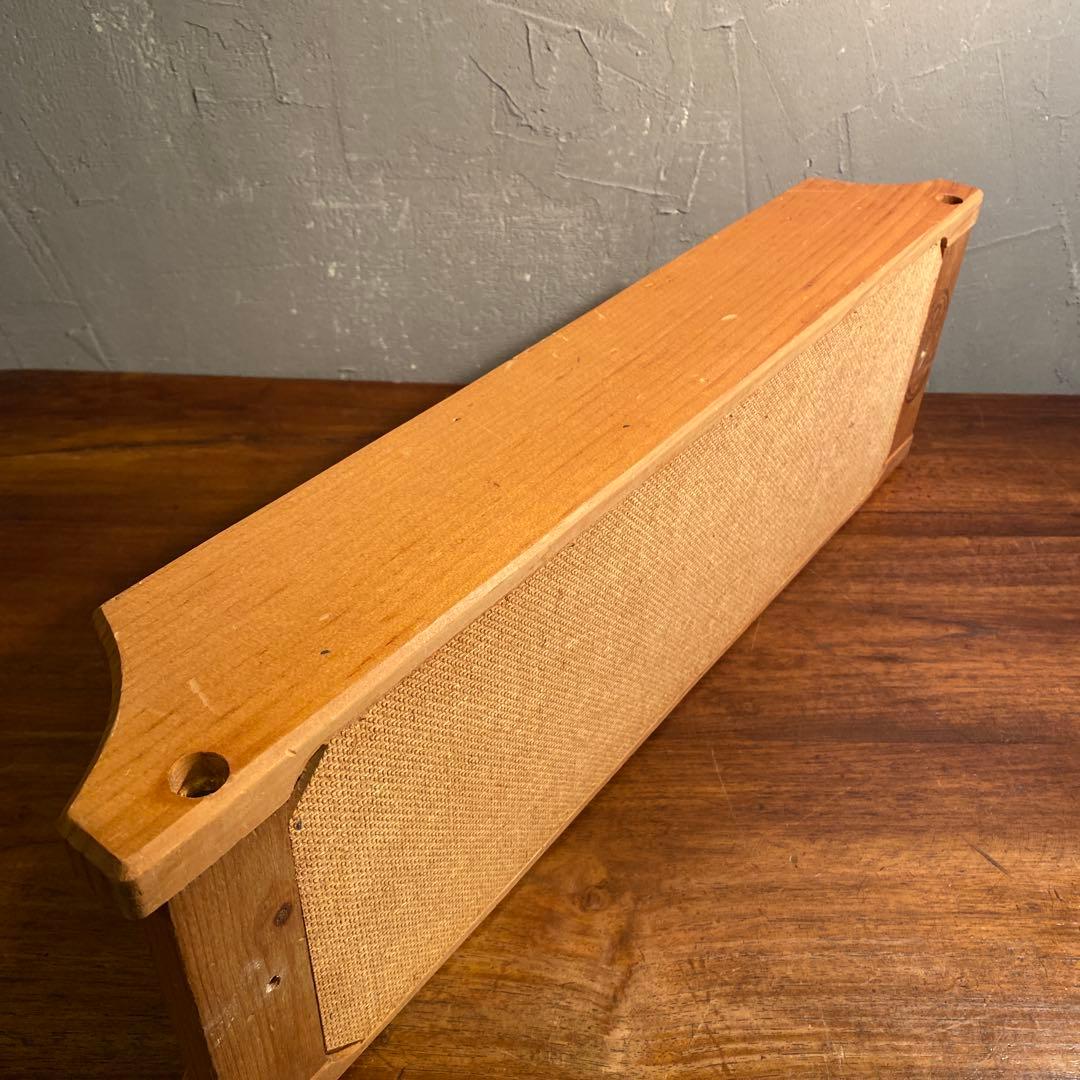 カナダ製 ヴィンテージレターラック 壁掛け カントリー 木製 手紙入れ