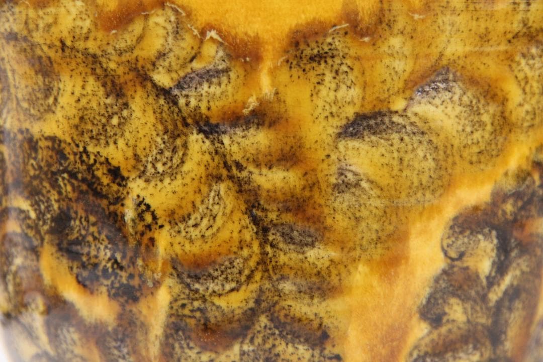 九谷焼 浅蔵五十吉 作 釉彩 梅紋 花器 花瓶 置物 FF01-13