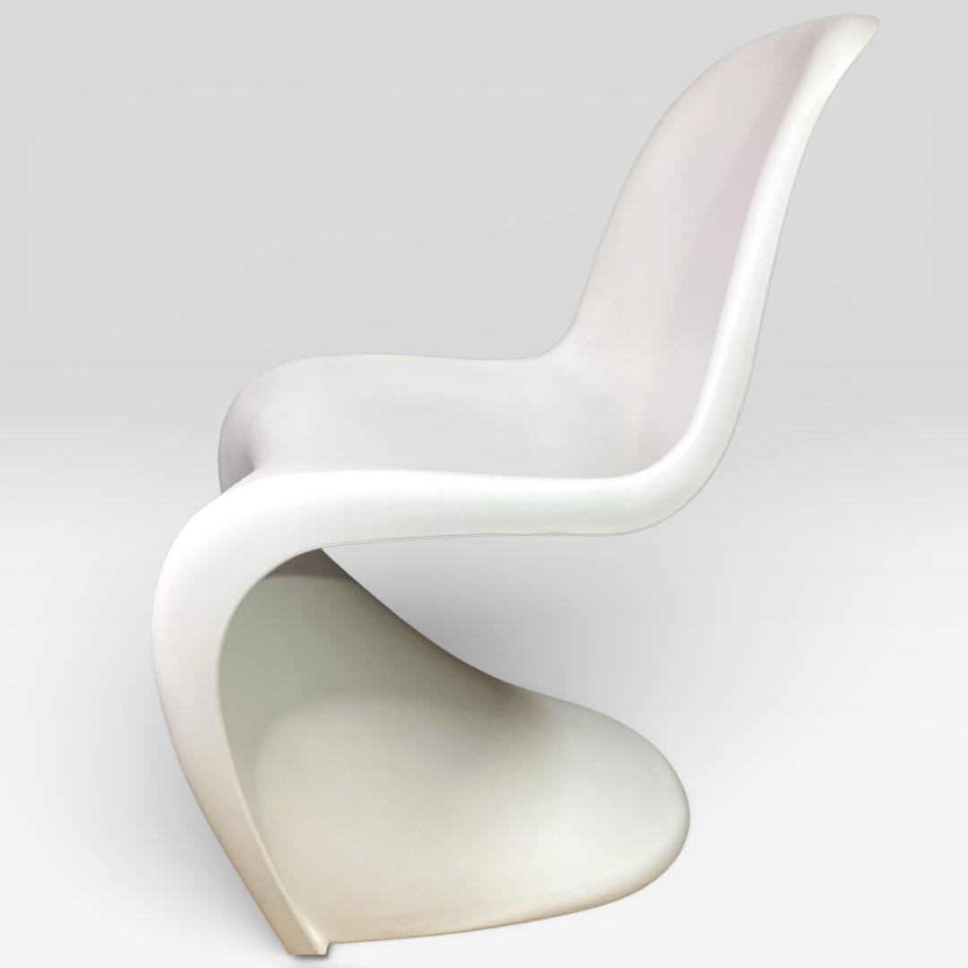 【希少】Vitra ヴィトラ パントンチェア ホワイト椅子 正規品ヴィンテージ