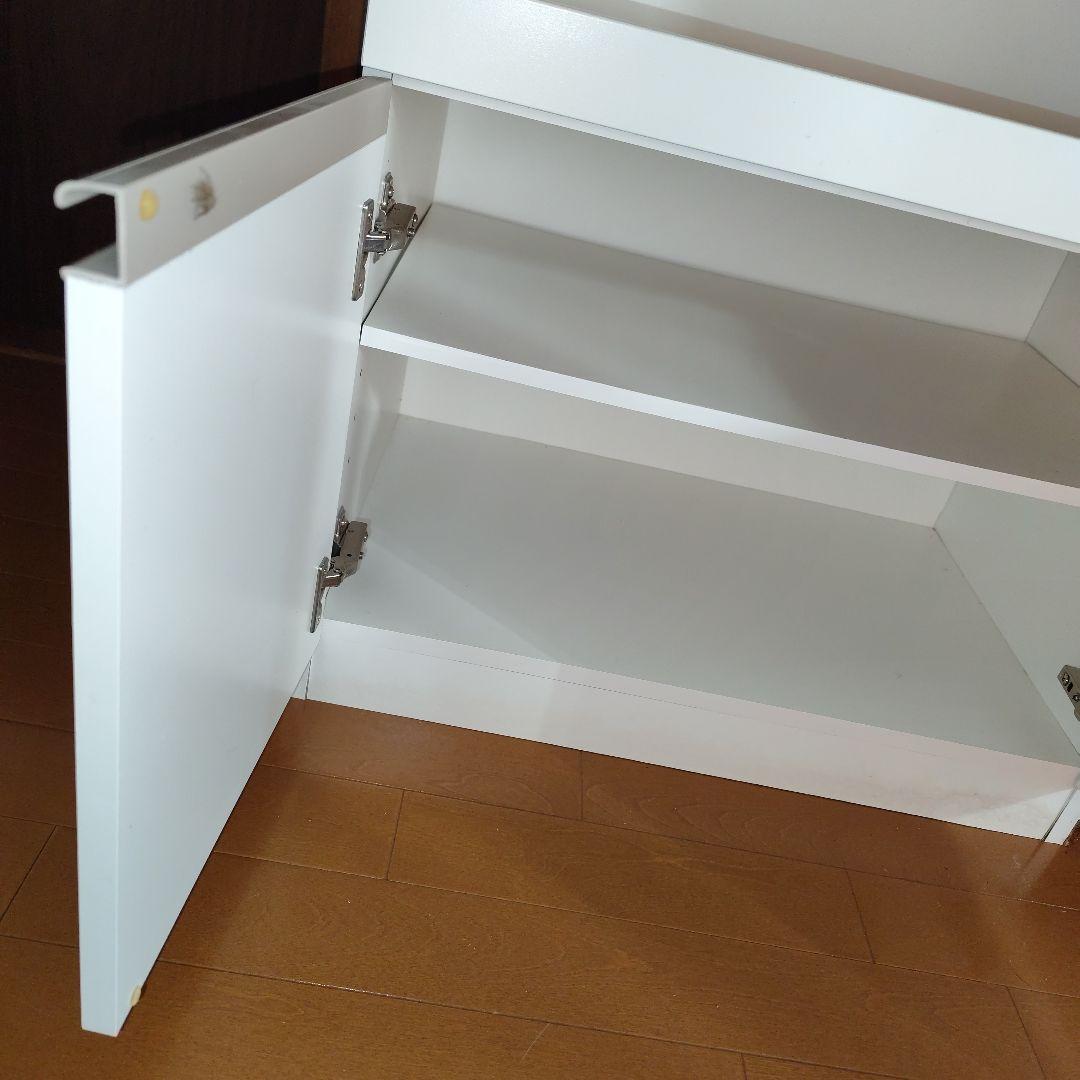 引き取り 2021年製 SHARP RE-WF181 ホワイト ニトリ レンジ台