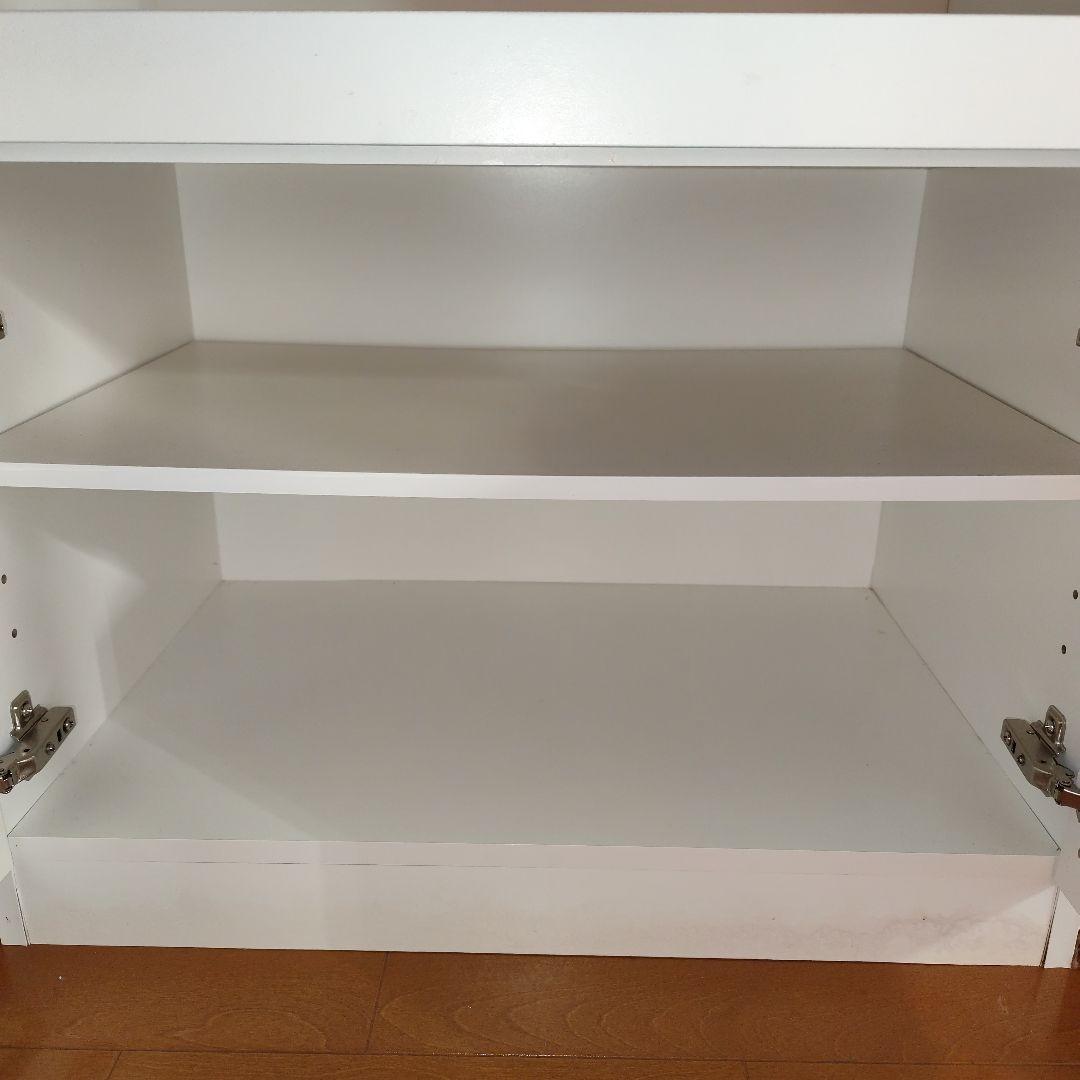 引き取り 2021年製 SHARP RE-WF181 ホワイト ニトリ レンジ台