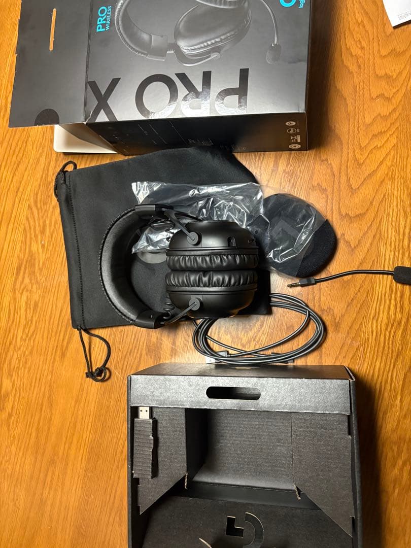 Logicool PRO X WIRELESS ゲーミングヘッドセット