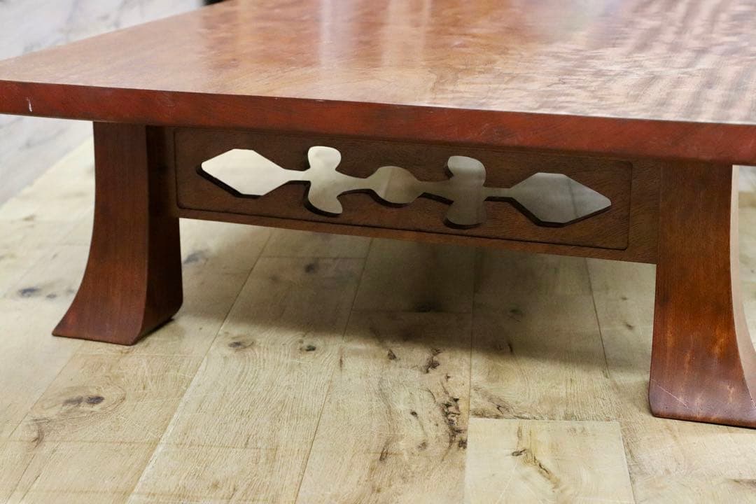 GMIH159○花梨 唐木 座卓 センターテーブル リビングテーブル ローテーブ