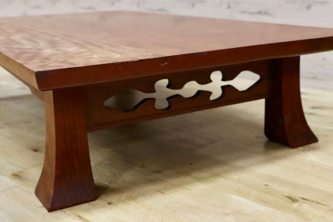 GMIH159○花梨 唐木 座卓 センターテーブル リビングテーブル ローテーブ