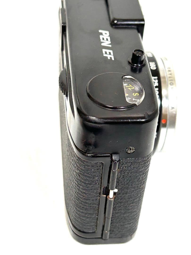 【完動品・美品】赤ベロOK OLYMPUS PEN EF ハーフカメラ