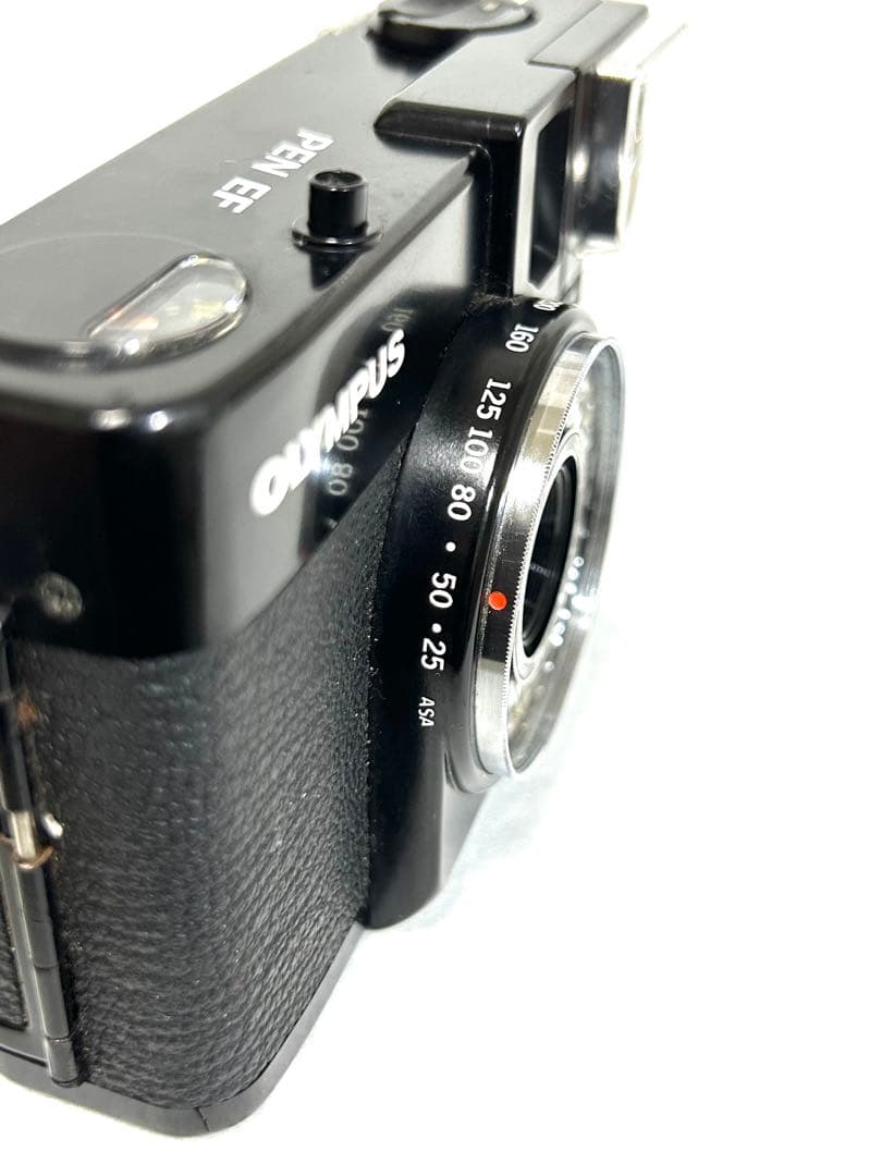 【完動品・美品】赤ベロOK OLYMPUS PEN EF ハーフカメラ