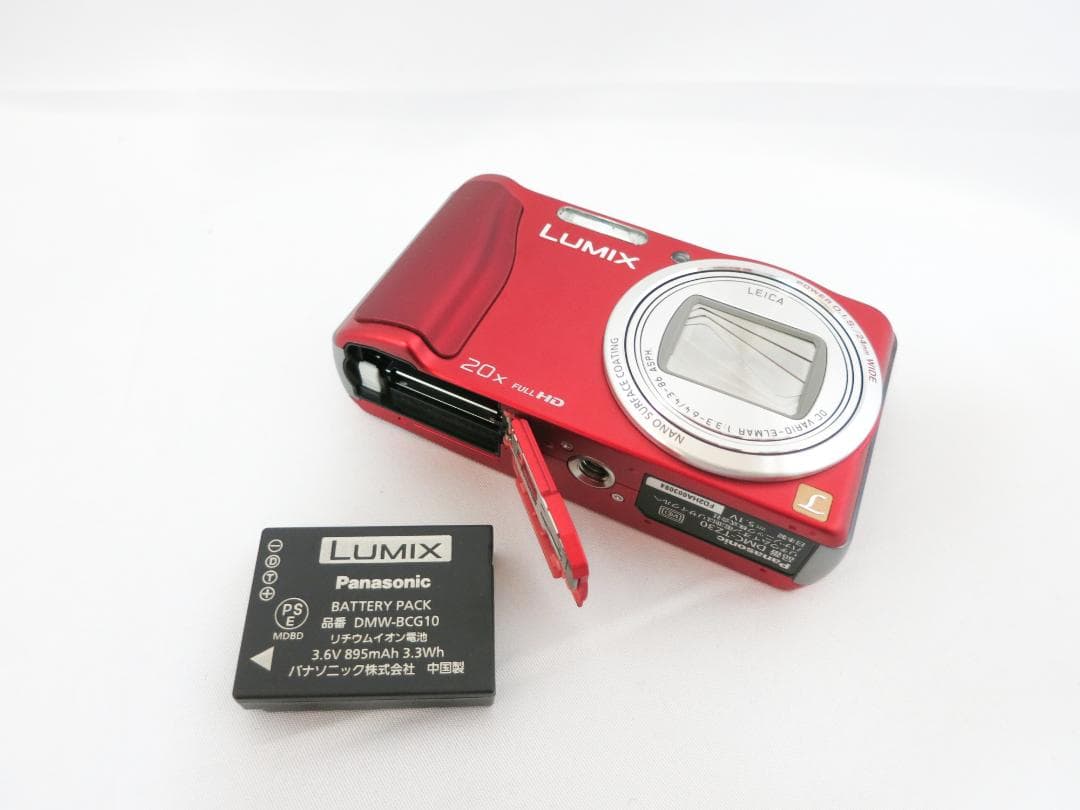 ✦美品✦デジタルカメラ Panasonic LUMIX DMC-TZ30 赤