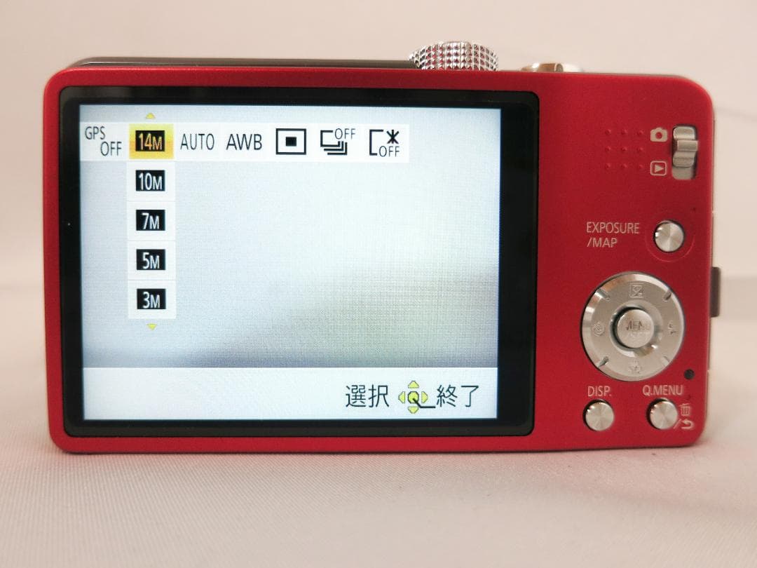 ✦美品✦デジタルカメラ Panasonic LUMIX DMC-TZ30 赤