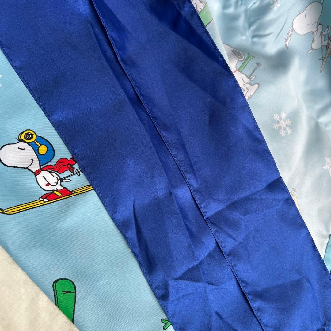 スヌーピー ANA エプロン 水色