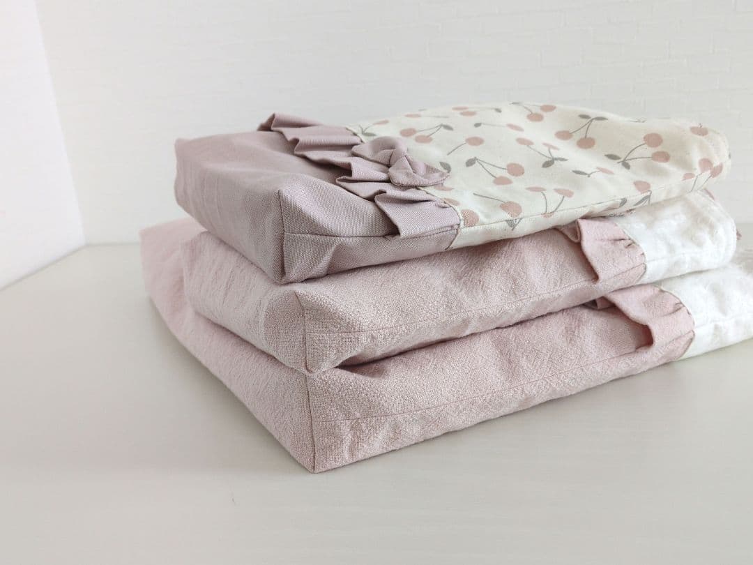 ハンドメイド レッスンバック　お着替え袋　上靴袋　給食袋　入園入学セット