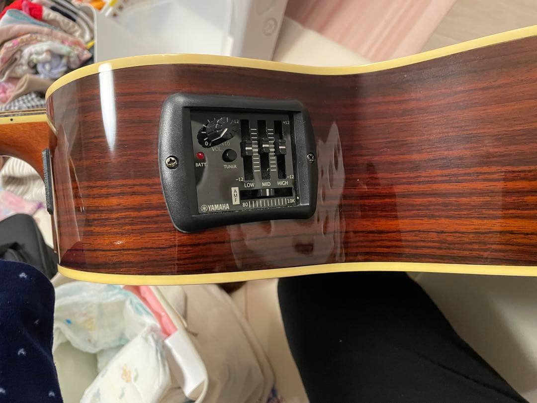 YAMAHA FIX730SC アコースティックギター ケース付き