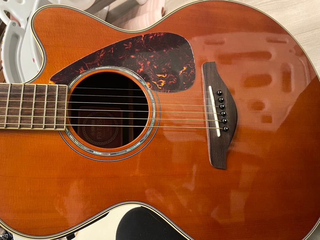 YAMAHA FIX730SC アコースティックギター ケース付き