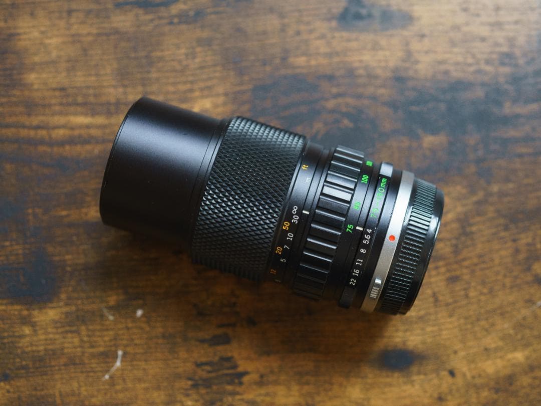 動作品 OLYMPUS OM10 + Mアダプター&レンズ2本 付属