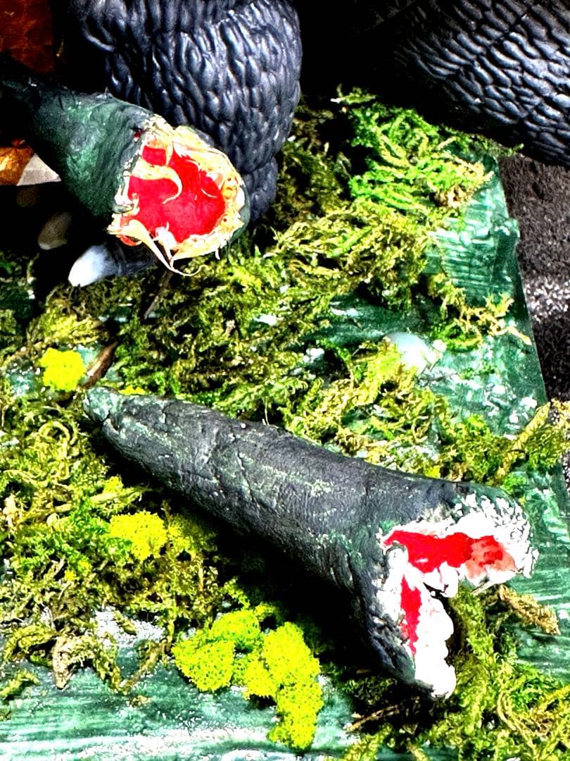 ムービーモンスター戯華ビオランテ触手エフェクトパーツ対ゴジラ１９８９リペイント