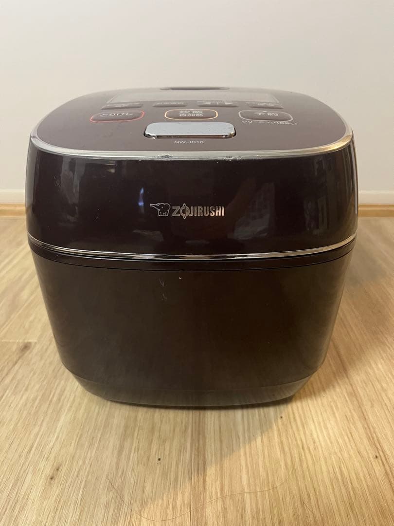 象印炊飯器 5.5合圧力 IH式　NW-JB10