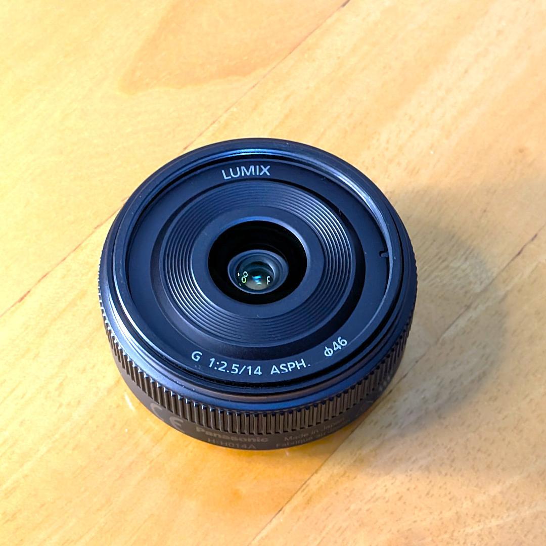 LUMIX H-H014A-K 単焦点レンズ 14mm F2.5 Φ46