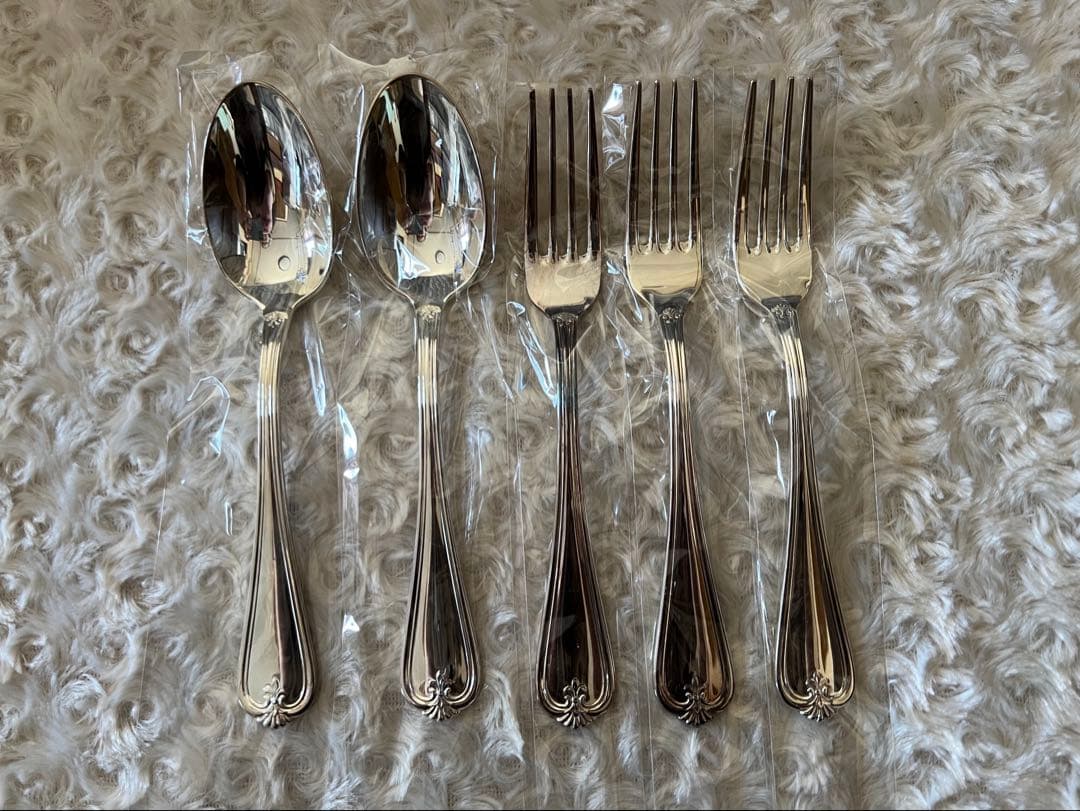 ノリタケ　カトラリーセット　ブリストル　テーブルフォーク＆スプーンセット〈８本〉