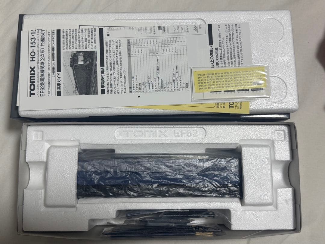 HOゲージ トミックス HO-154 EF62形電気機関車（2次形・田端運転所）