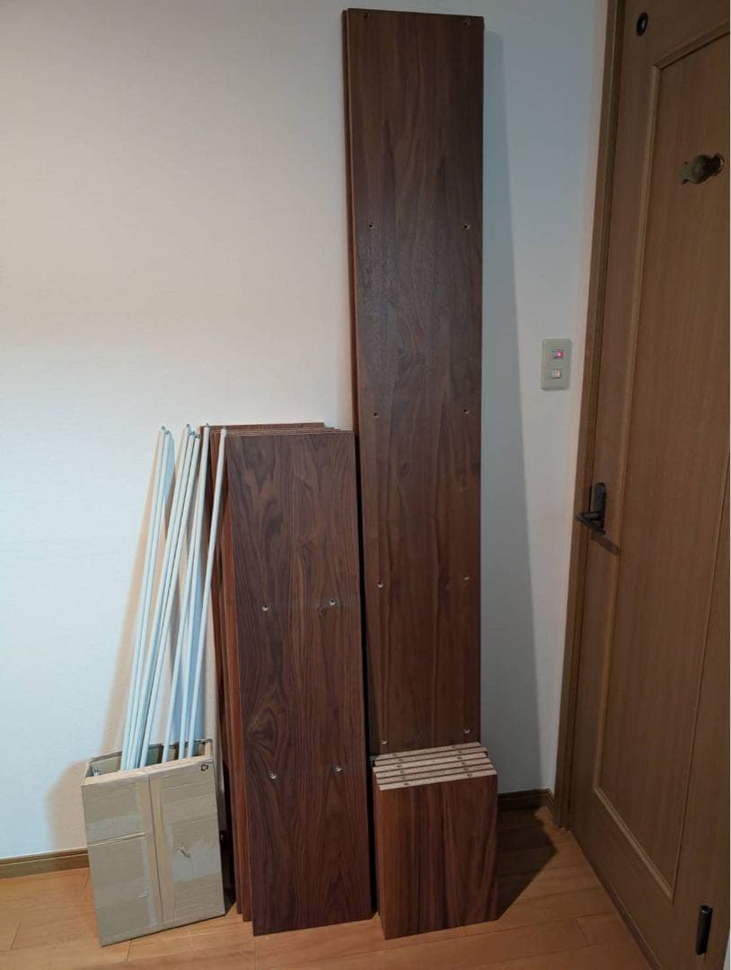 【送料込み】無印良品 スタッキングシェルフ 5×3 テレビ台棚木製家具