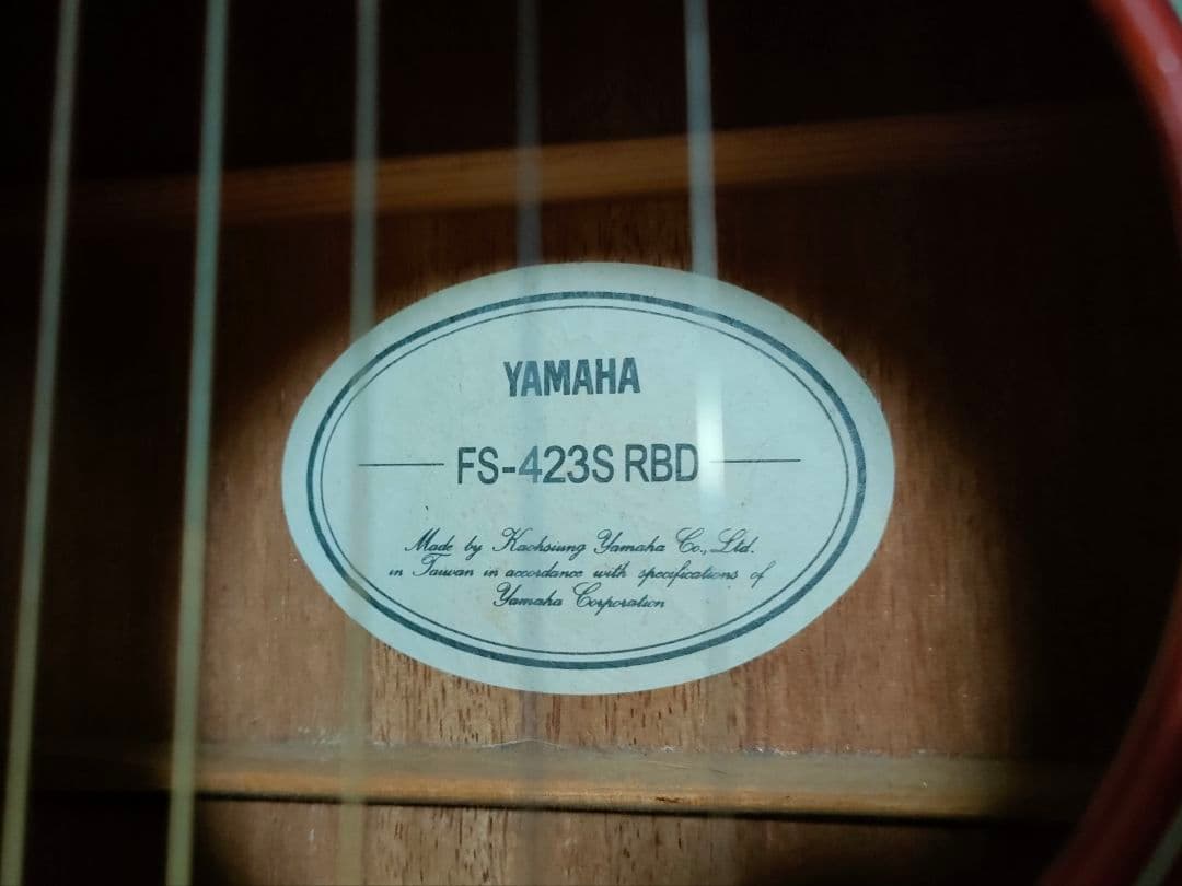 Yamaha FS-423S RBD アコースティックギター