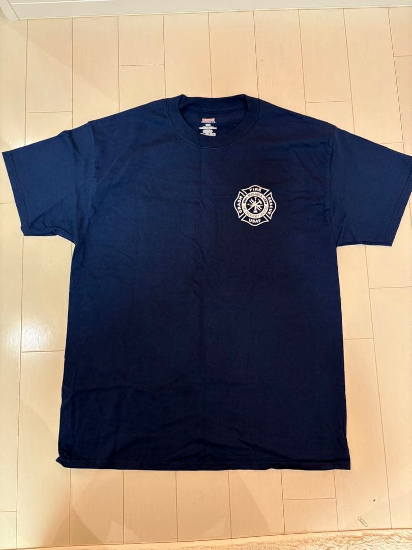 三沢基地 岩国基地 米軍基 消防隊 パッチ Tシャツ