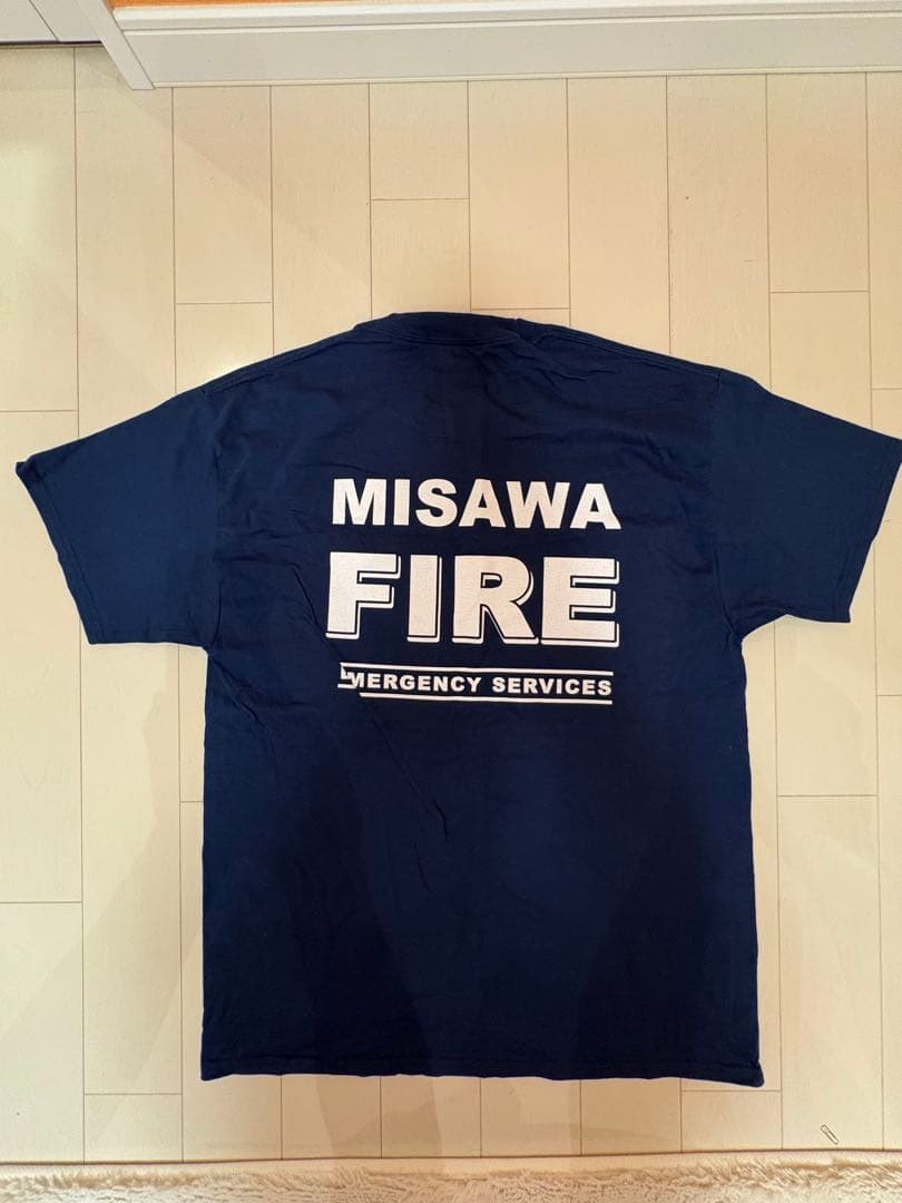 三沢基地 岩国基地 米軍基 消防隊 パッチ Tシャツ
