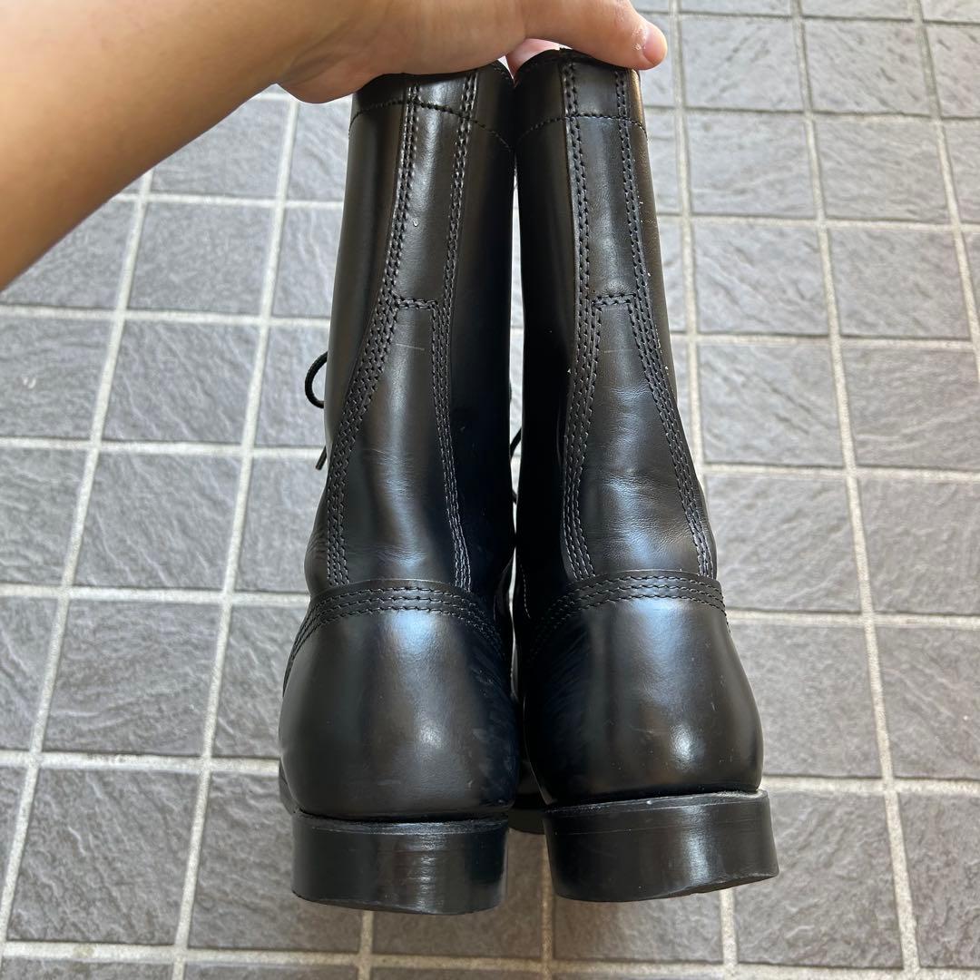 アメリカ軍 ジャンプブーツ US 8 1/2 コンバット corcoran 黒