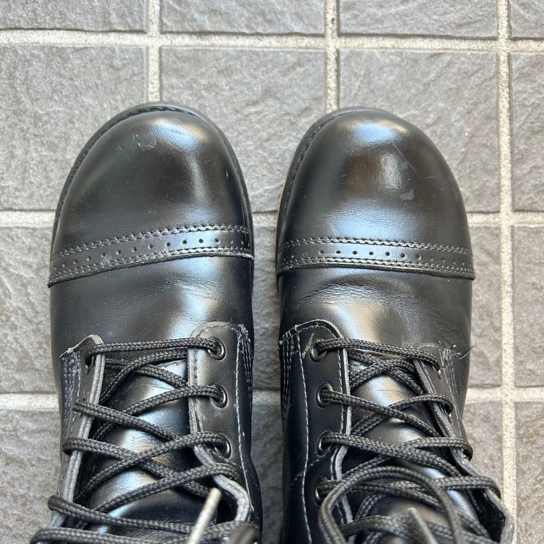 アメリカ軍 ジャンプブーツ US 8 1/2 コンバット corcoran 黒