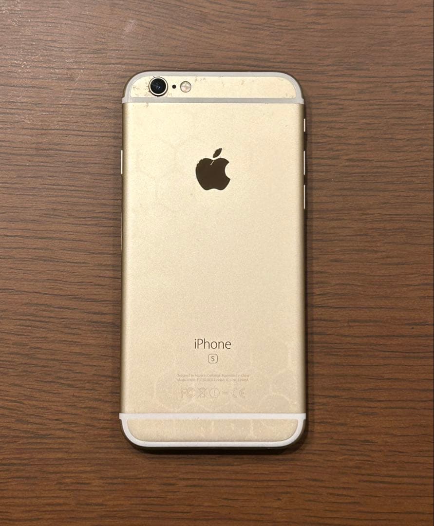 iPhone6s 64GB ゴールド SIMフリー 画面割れなし