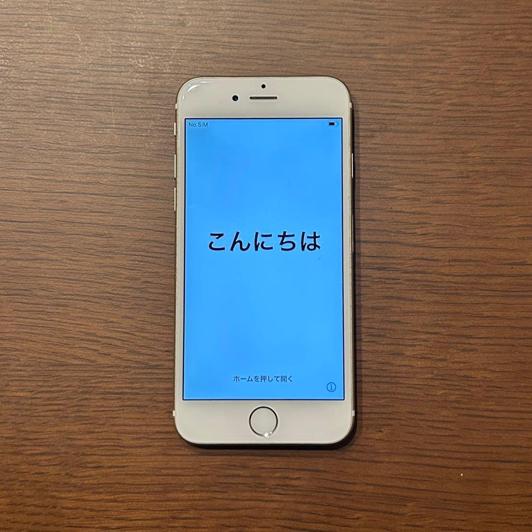 iPhone6s 64GB ゴールド SIMフリー 画面割れなし