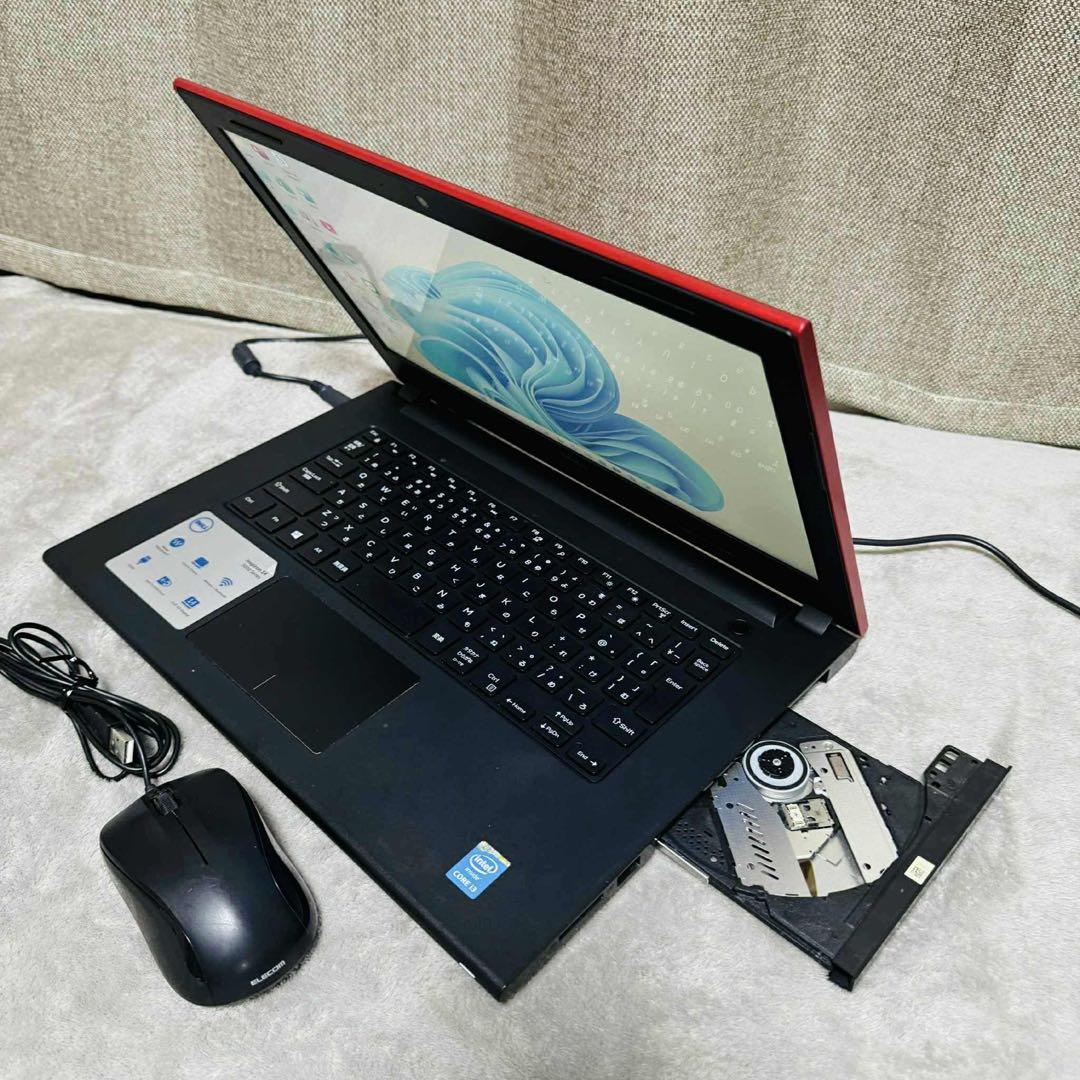 S222 DellノートパソコンWEBカメラSSD高速Windows11オフィス