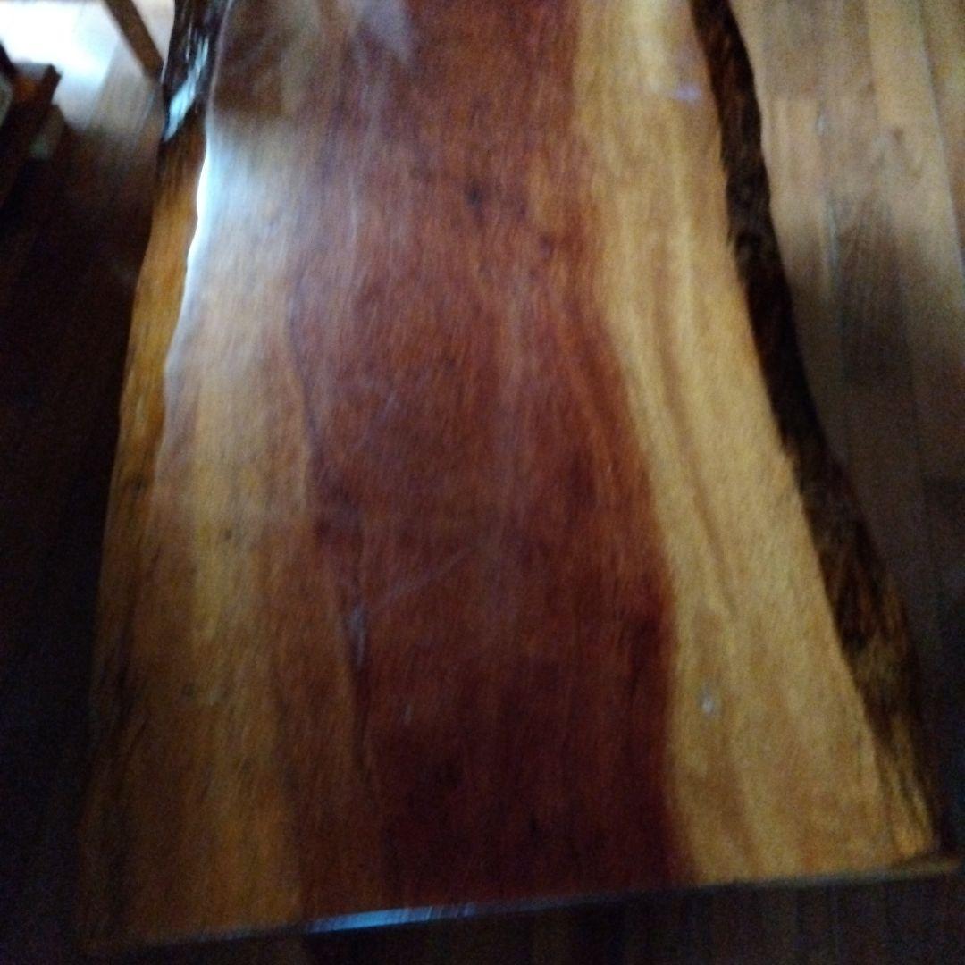 最終値下げ❤️手作りテーブル❤️一枚板