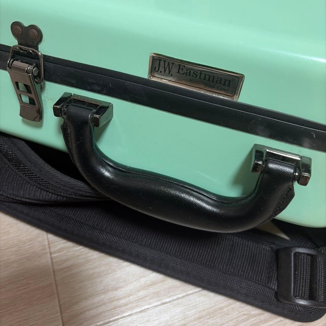 ミントグリーン バイオリンケース　eastman