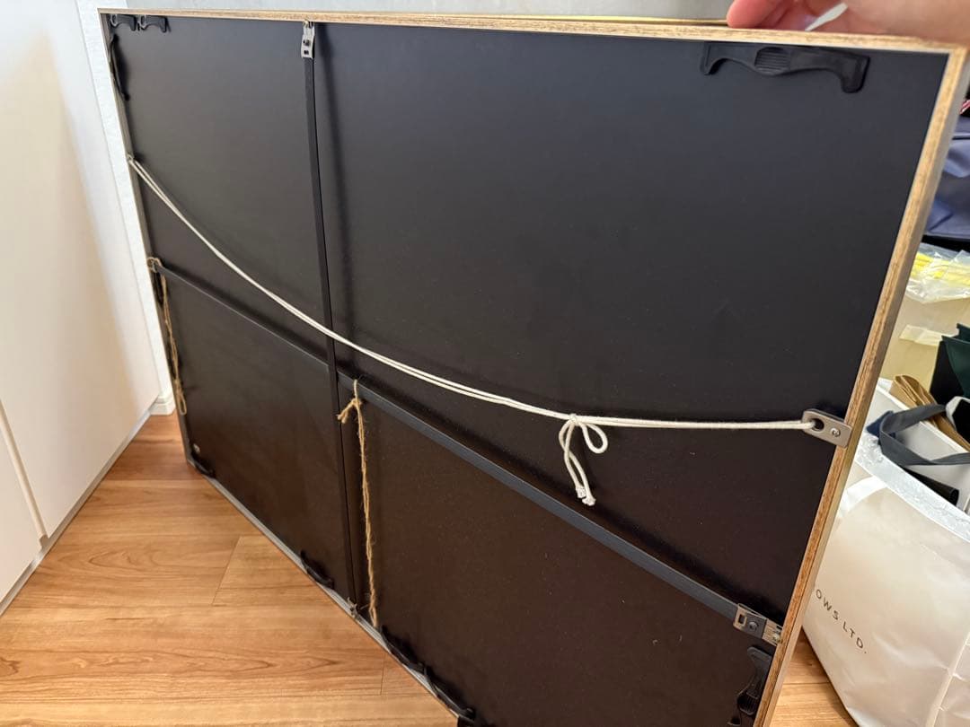 日本画 自然風景 鶴の描写 大きな作品　和紙