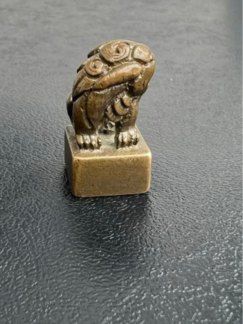 文房具、印材　古銅製